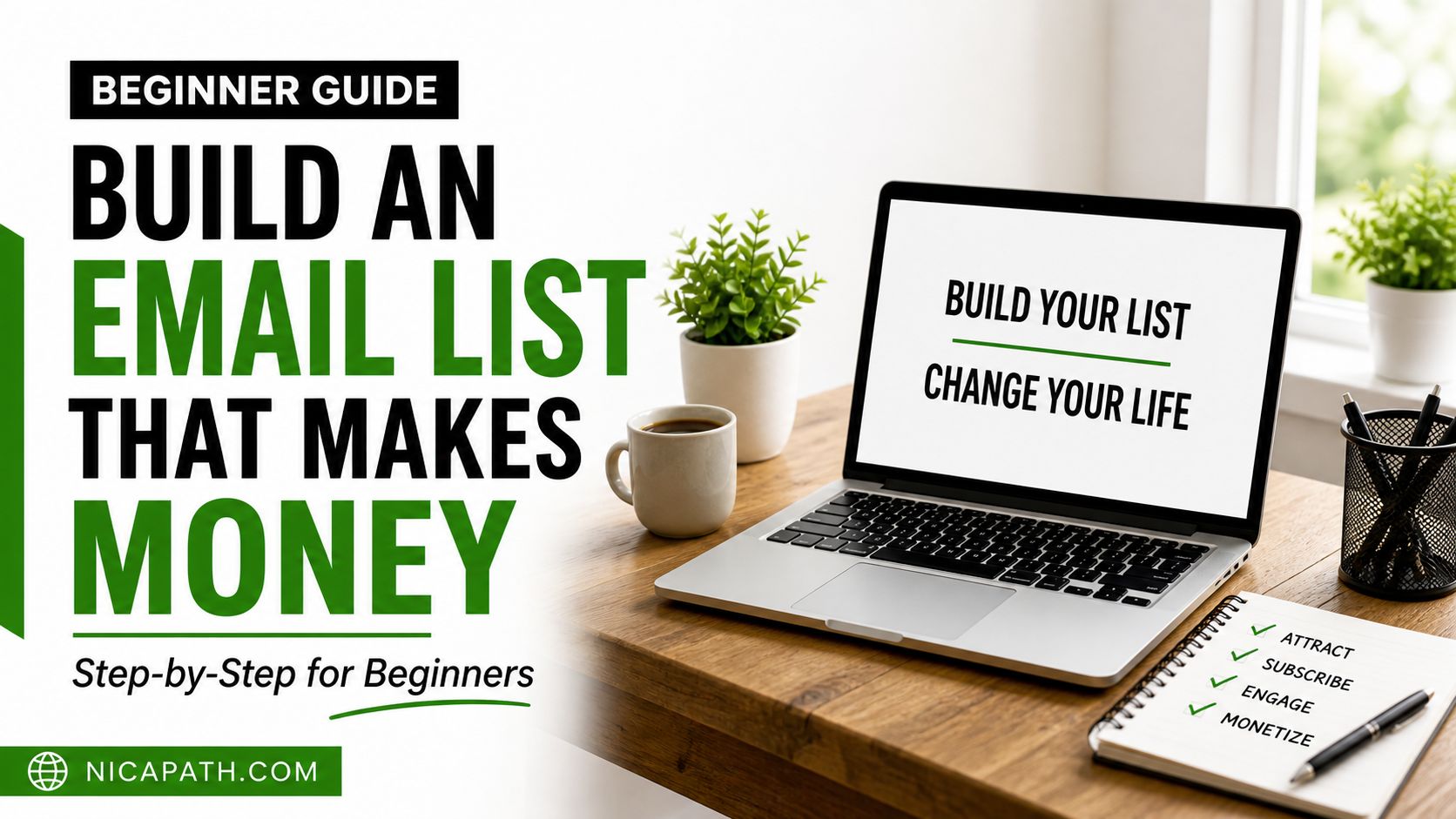Email list building for beginners – affiliate marketing step-by-step guide